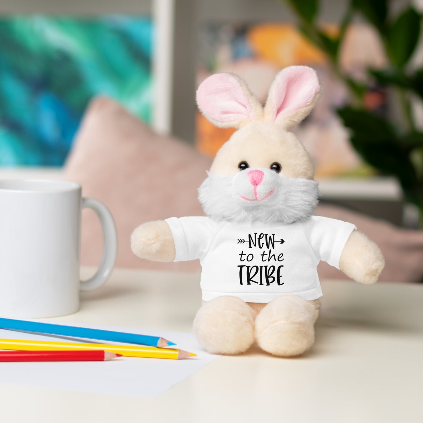 First Stuffed Friend with Custom Tee