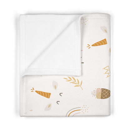 Baby Soft Fleece Blanket (Unicorn Design)