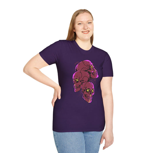 Edgy Skull Graphic Unisex T-Shirt