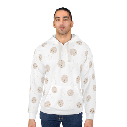 Unisex Pullover Hoodie (Space Design)
