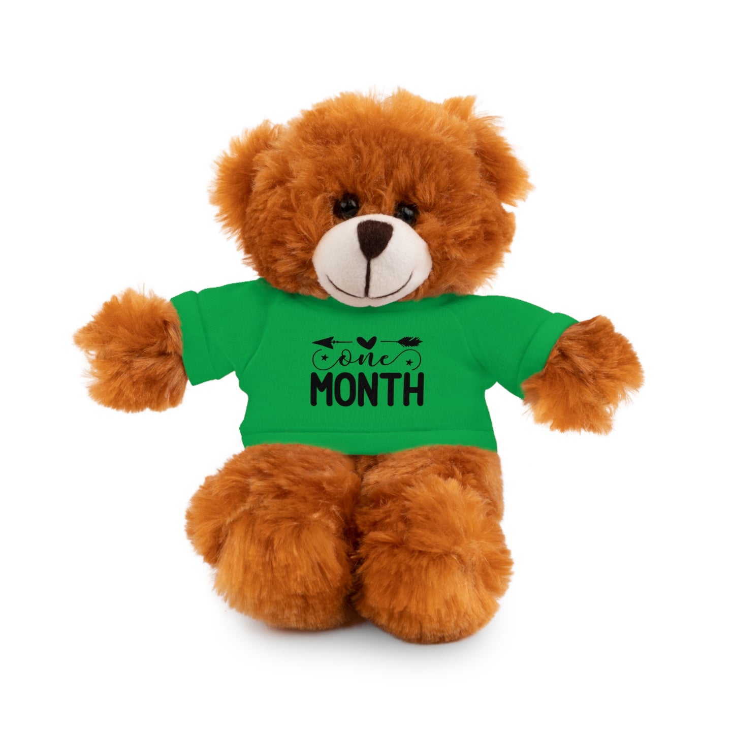 First Stuffed Friend with Custom Tee