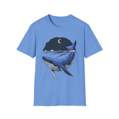 Moonlit Whale Unisex T-Shirt