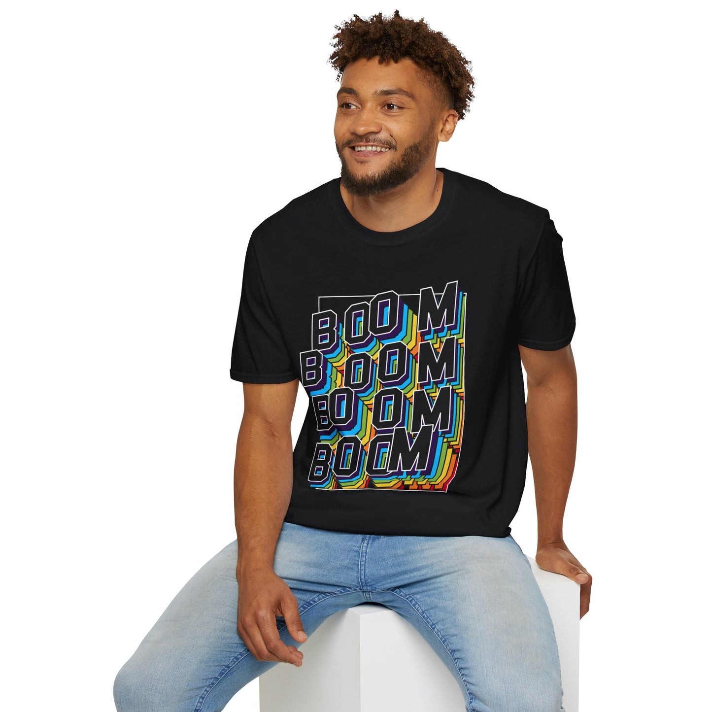 Retro Boom Graphic Unisex T-Shirt