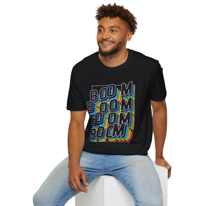 Retro Boom Graphic Unisex T-Shirt