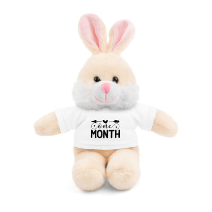 First Stuffed Friend with Custom Tee