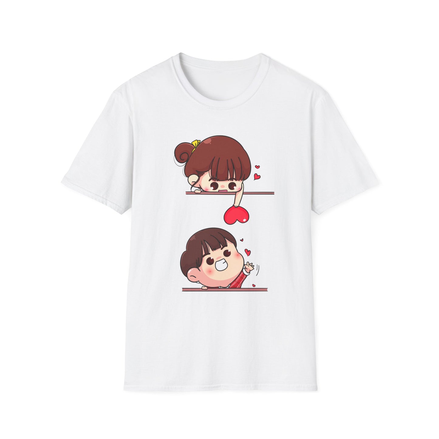 Cute Cartoon Love Unisex T-Shirt