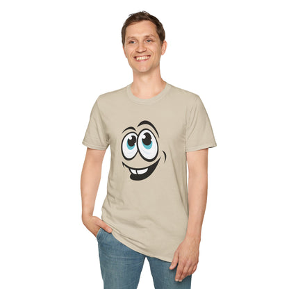 Playful Emoji Face Unisex T-Shirt