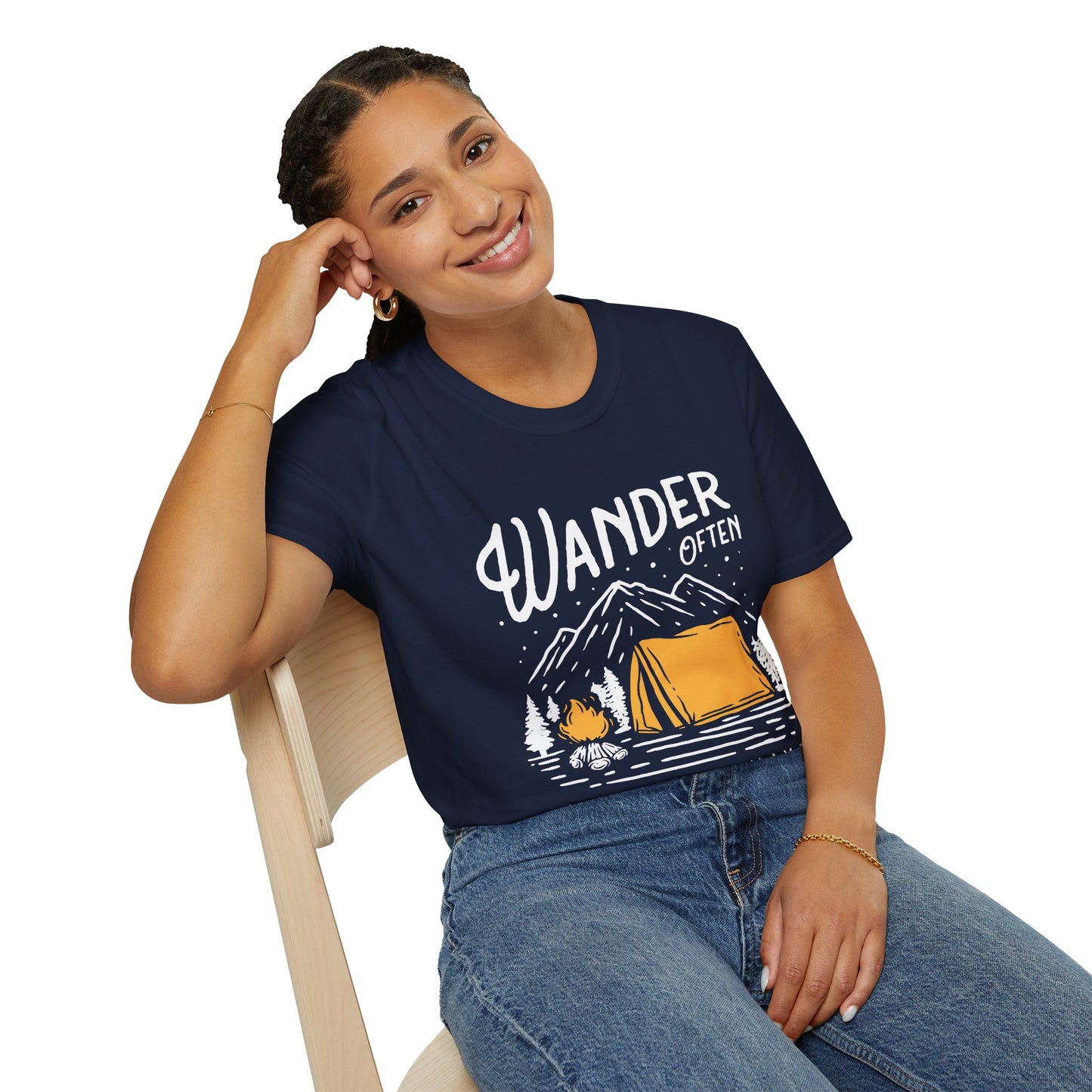 Wander Often Wonder Always Unisex T-Shirt