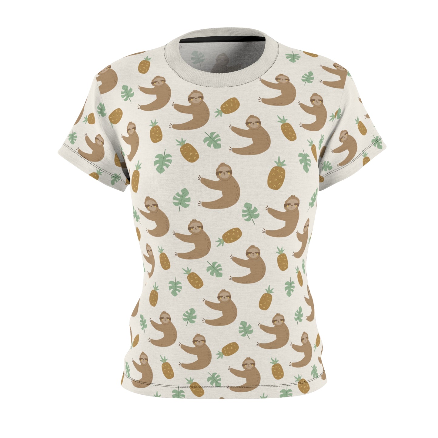 Women's Cut & Sew Tee (Tropical Design)