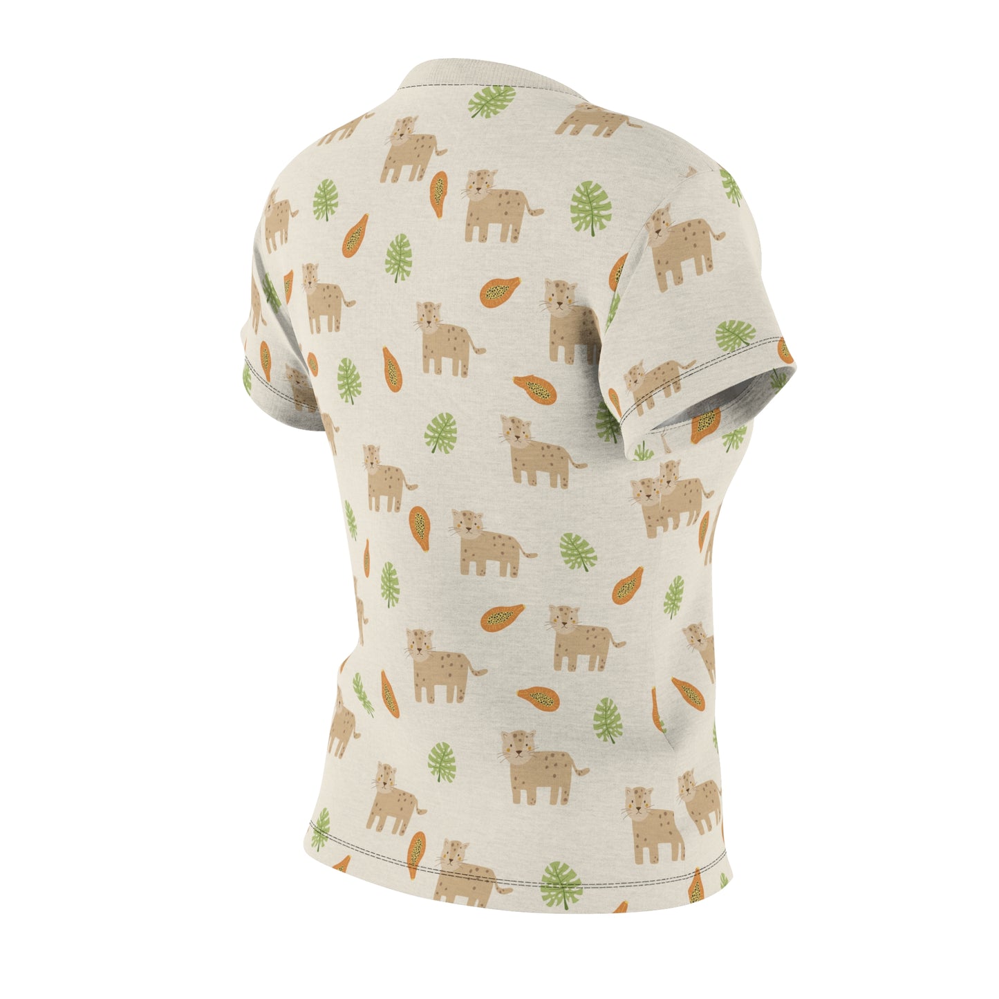 Women's Cut & Sew Tee (Tropical Design)