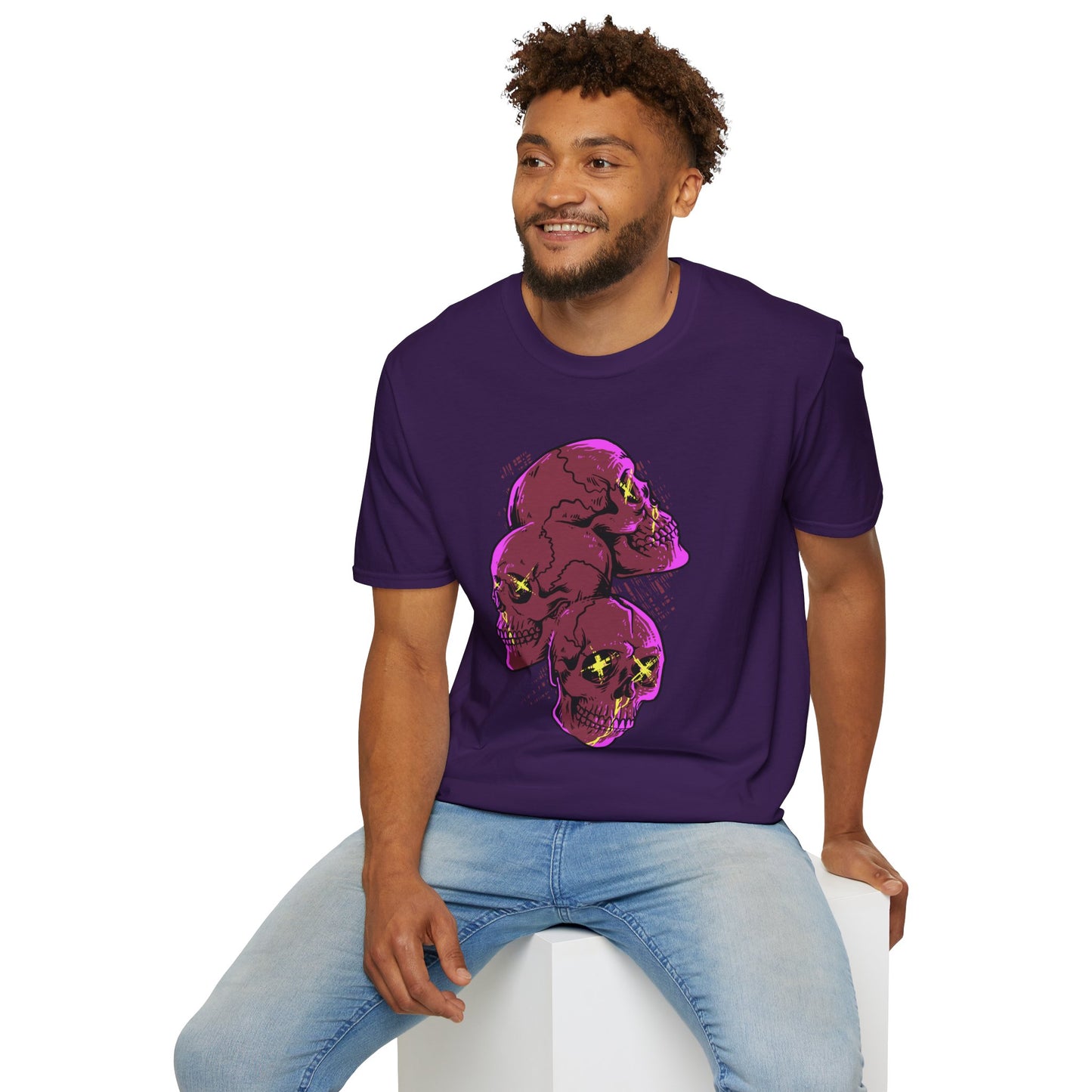 Edgy Skull Graphic Unisex T-Shirt
