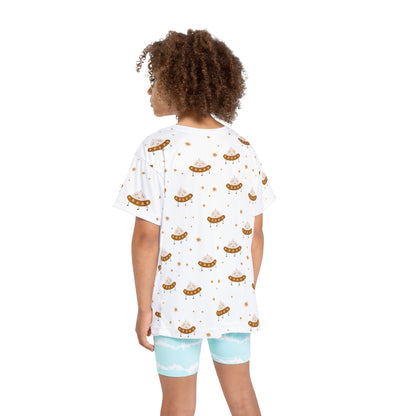 Kids Active Tee (Space Design)