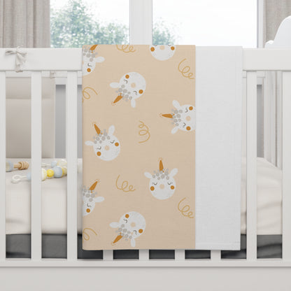 Baby Soft Fleece Blanket (Unicorn Design)
