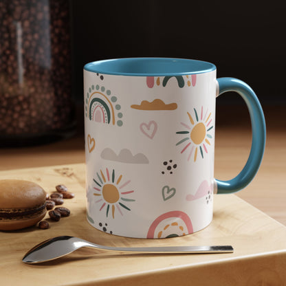 Playful Family Accent Mug
