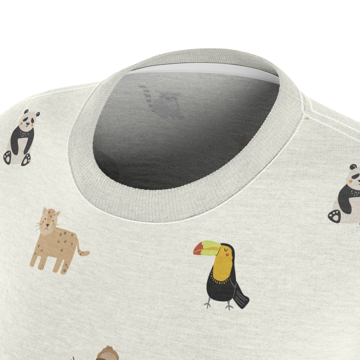 Women's Cut & Sew Tee (Tropical Design)