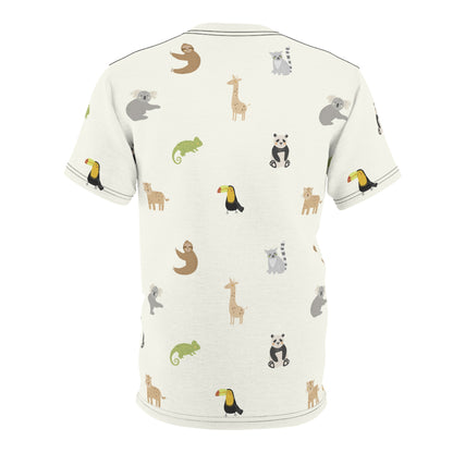 Men's Cut & Sew Tee (Tropical Design)