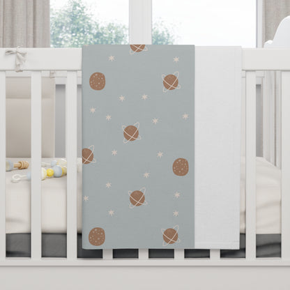 Baby Soft Fleece Blanket (Space Design)