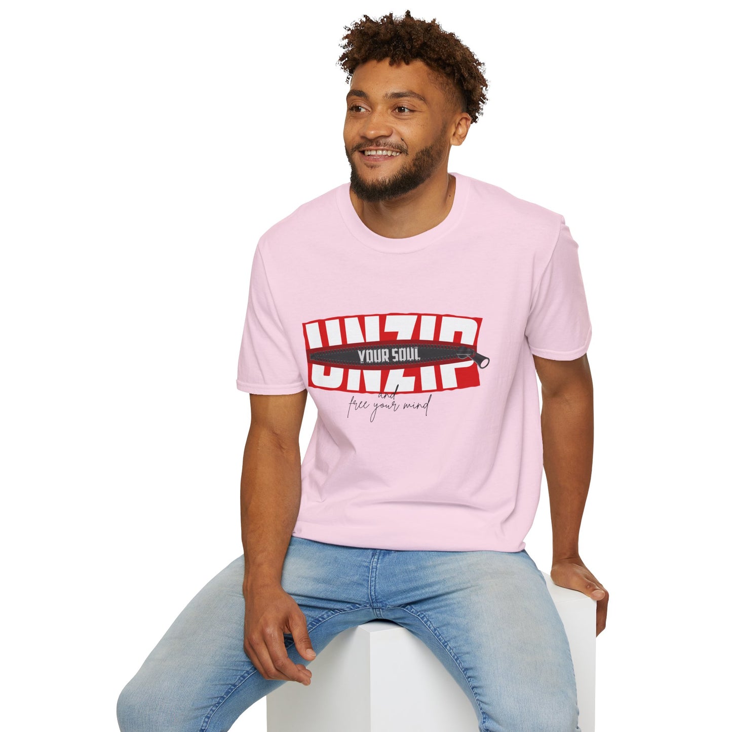 Unzip Your Soul And Free Your Mind Unisex T-Shirt