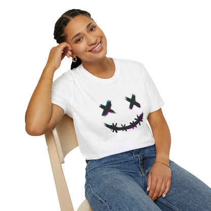 Creepy Smiley Face Unisex T-Shirt