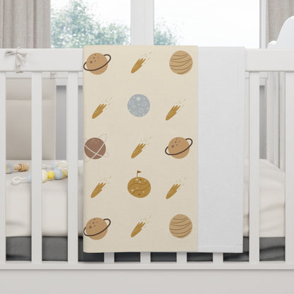 Baby Soft Fleece Blanket (Space Design)