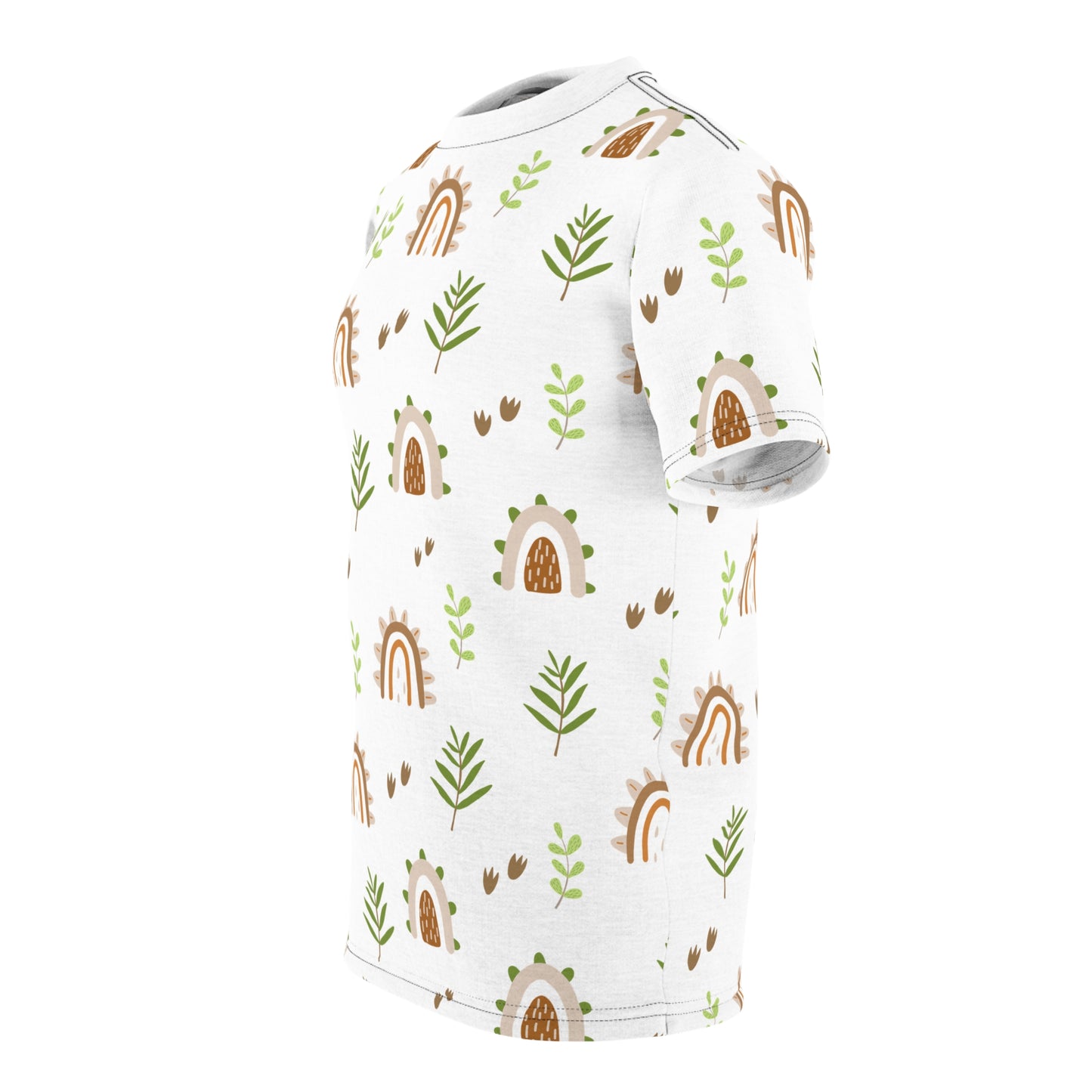 Men's Cut & Sew Tee (Dinosaur Design)