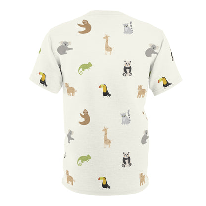 Men's Cut & Sew Tee (Tropical Design)