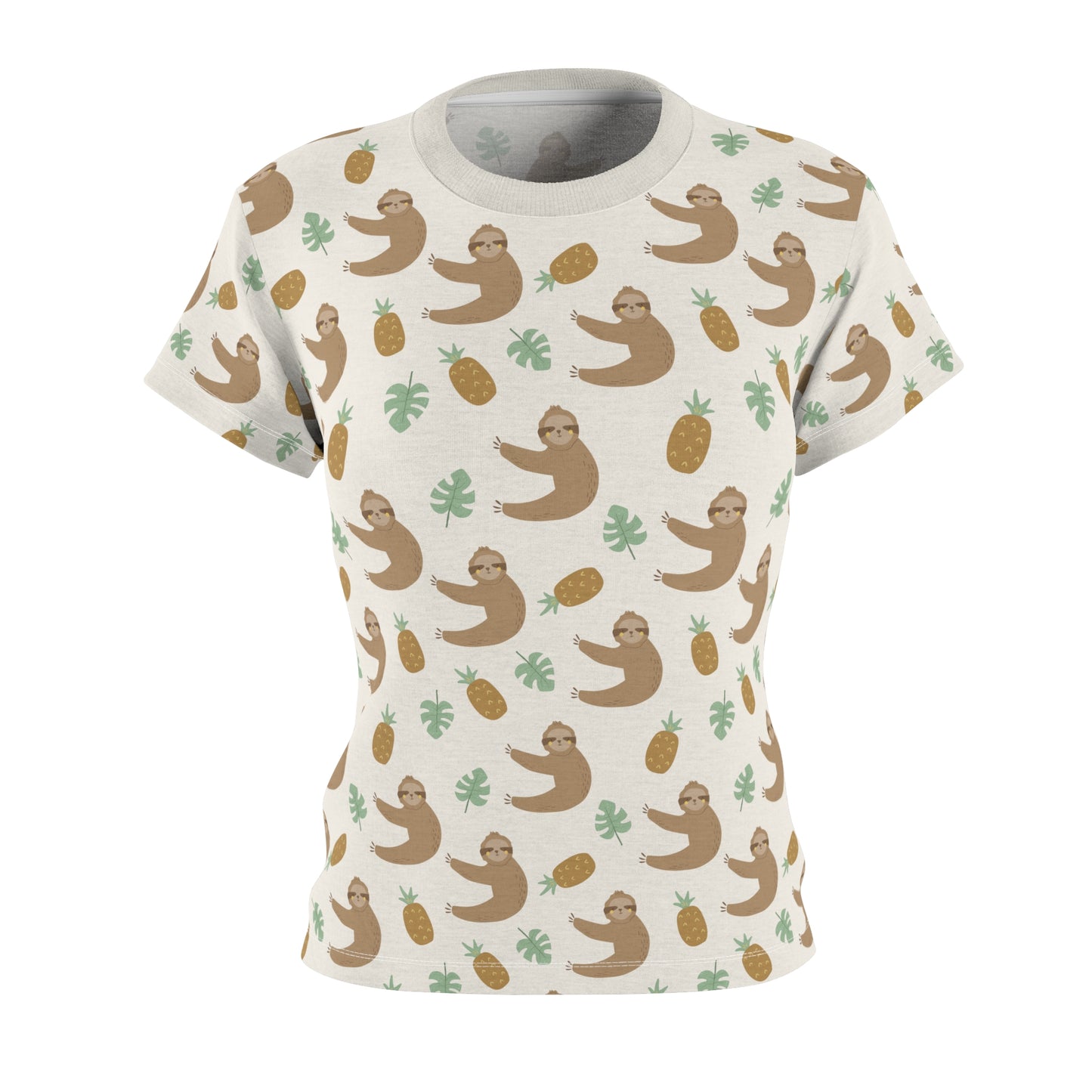 Women's Cut & Sew Tee (Tropical Design)