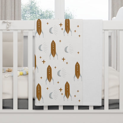 Baby Soft Fleece Blanket (Space Design)