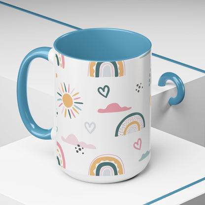 Playful Family Accent Mug