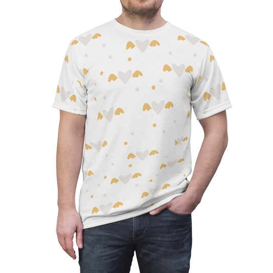Men's Cut & Sew Tee (Unicorn Design)