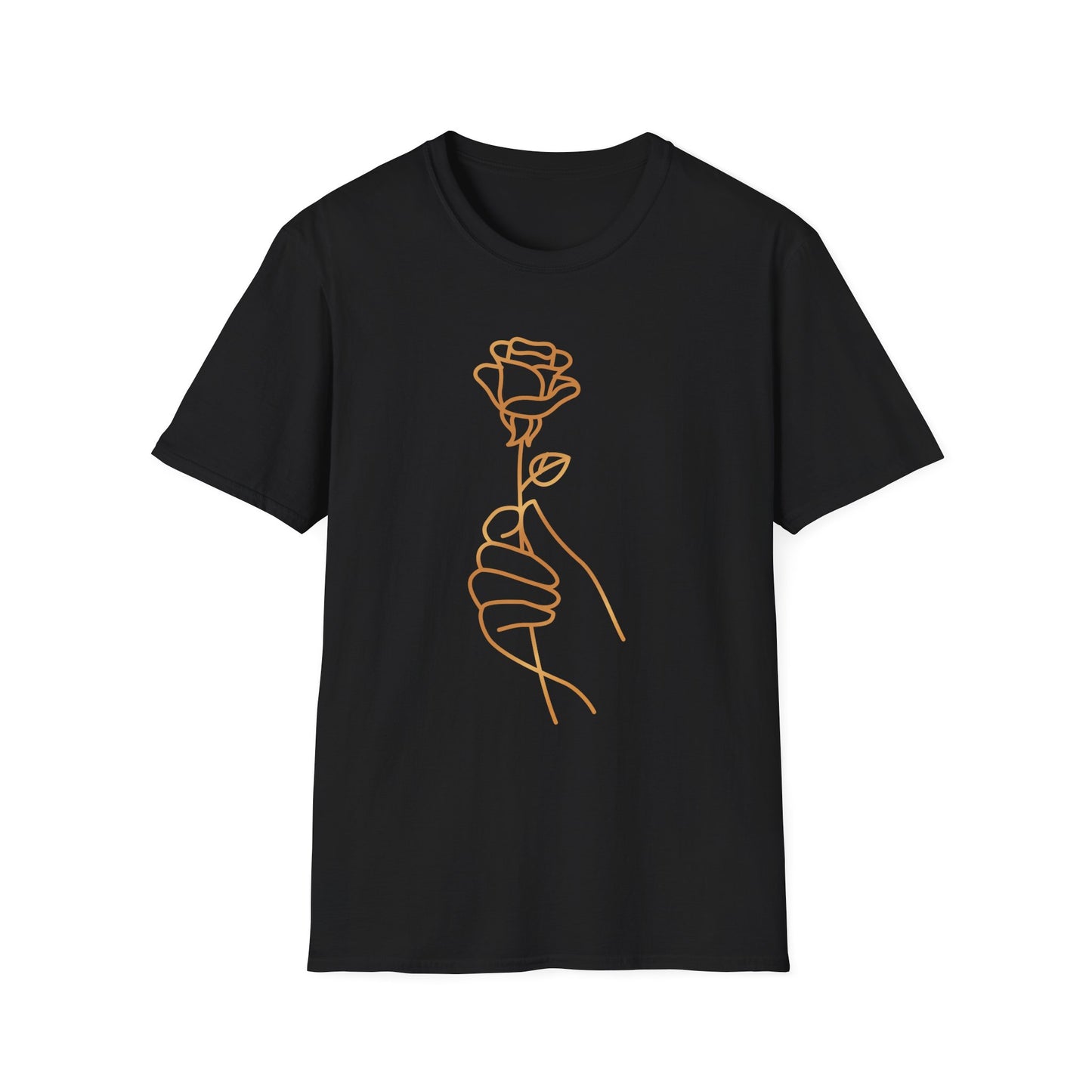 Minimalist Rose Unisex T-Shirt