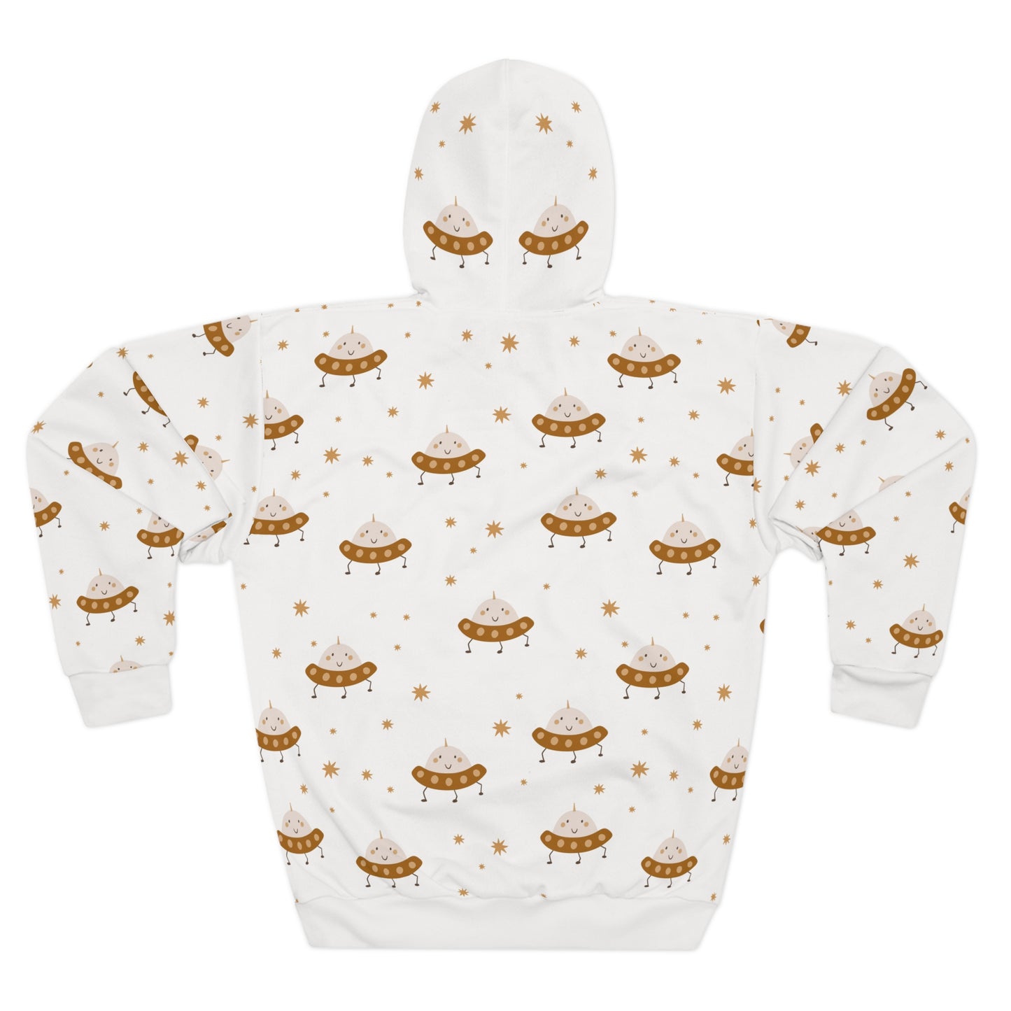 Unisex Pullover Hoodie (Space Design)