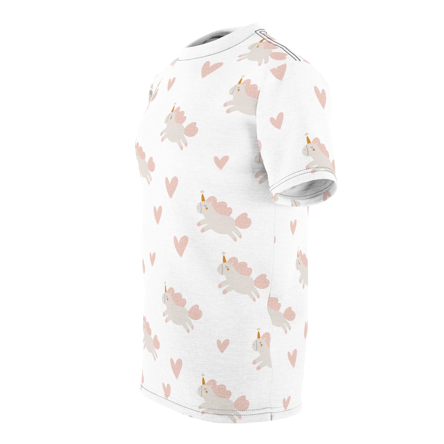 Men's Cut & Sew Tee (Unicorn Design)