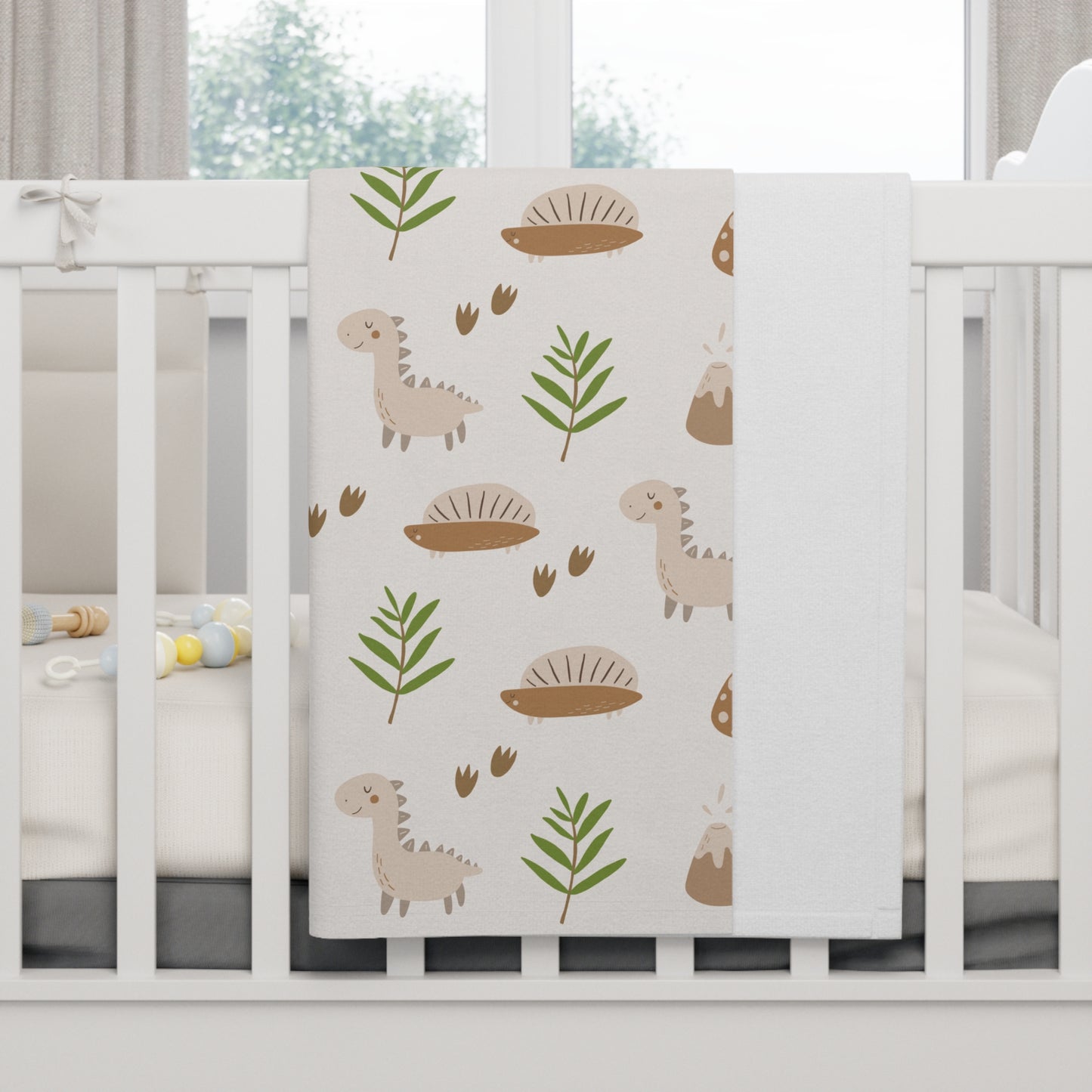 Baby Soft Fleece Blanket (Dinosaur Design)