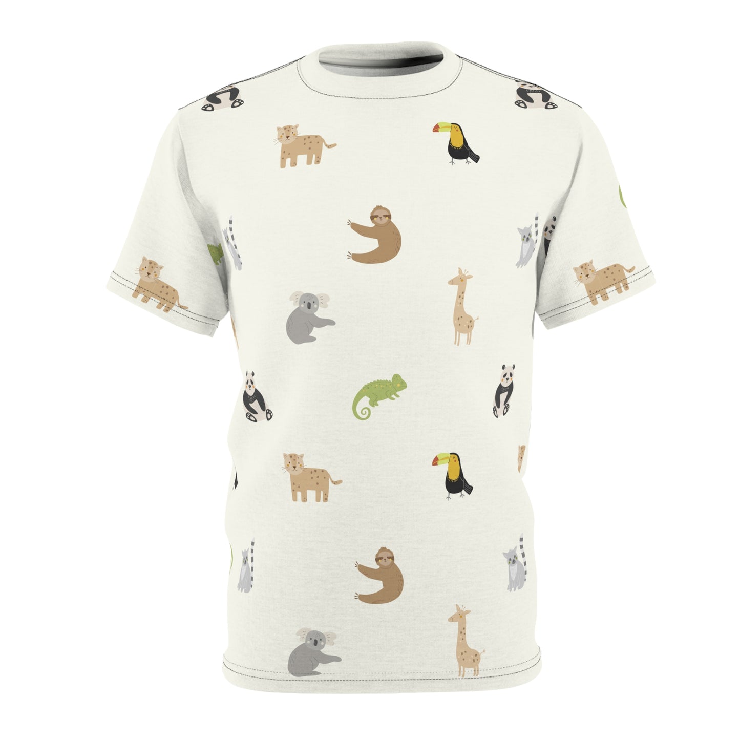 Men's Cut & Sew Tee (Tropical Design)