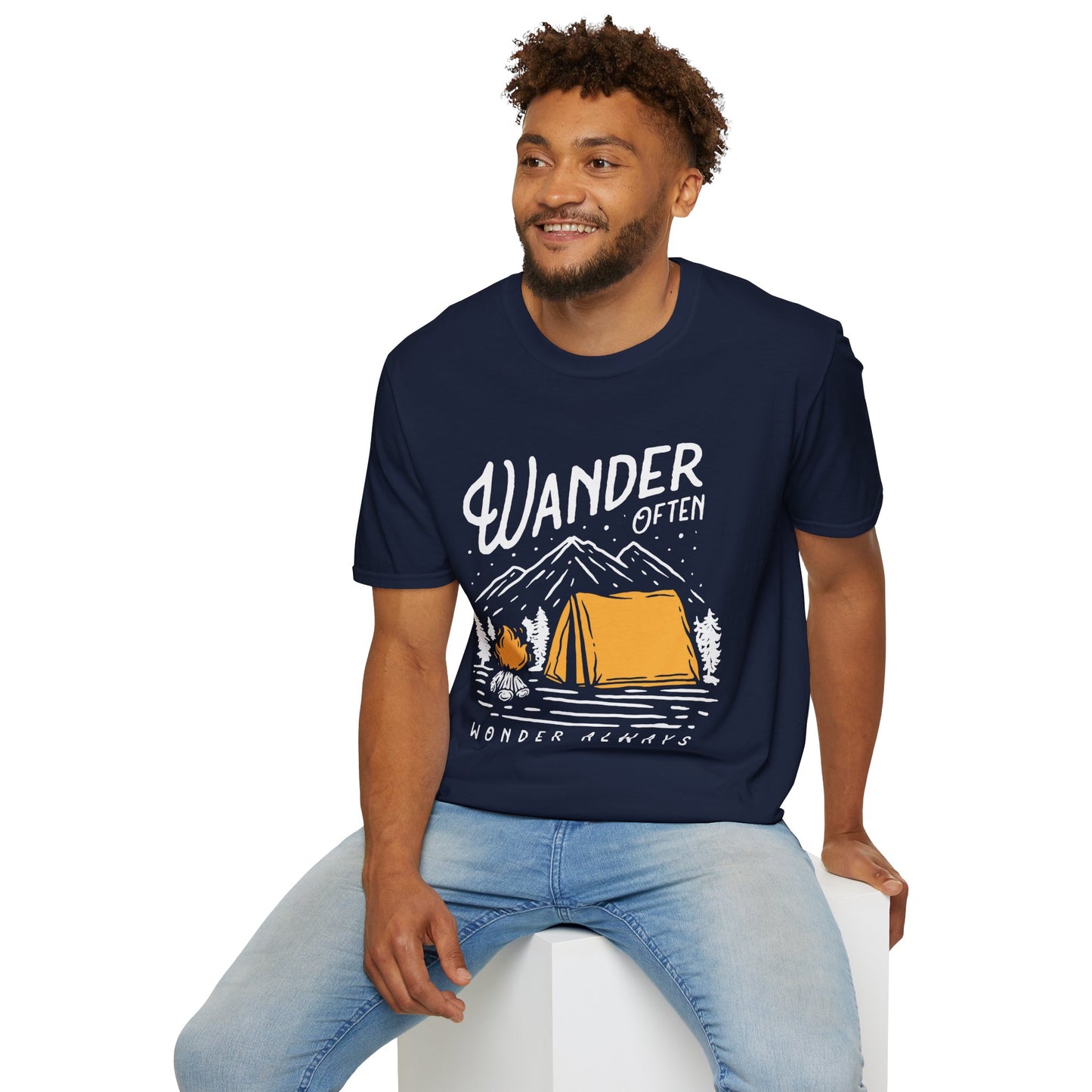 Wander Often Wonder Always Unisex T-Shirt