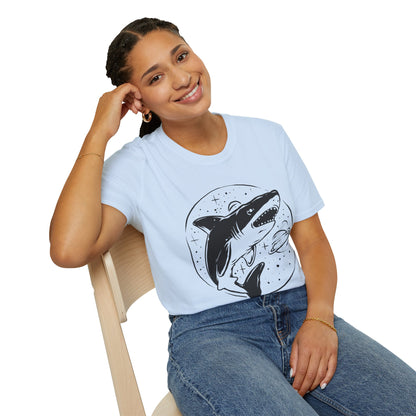 Shark Space Unisex T-Shirt