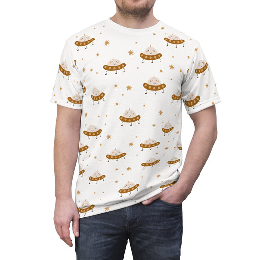 Men's Cut & Sew Tee (Space Design)