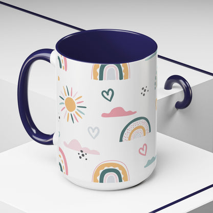 Playful Family Accent Mug