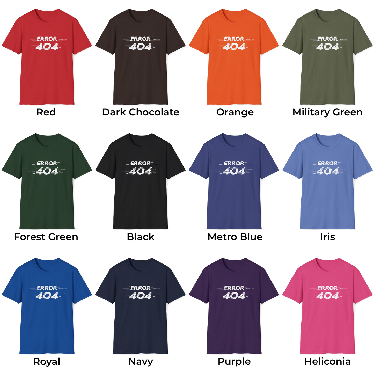 Error 404 Unisex T-Shirt