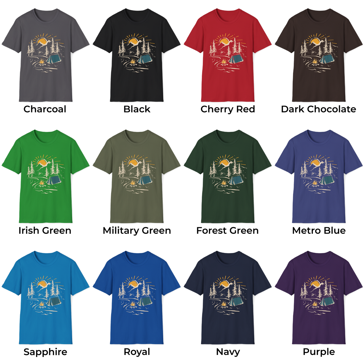 Camping Adventure Unisex T-Shirt