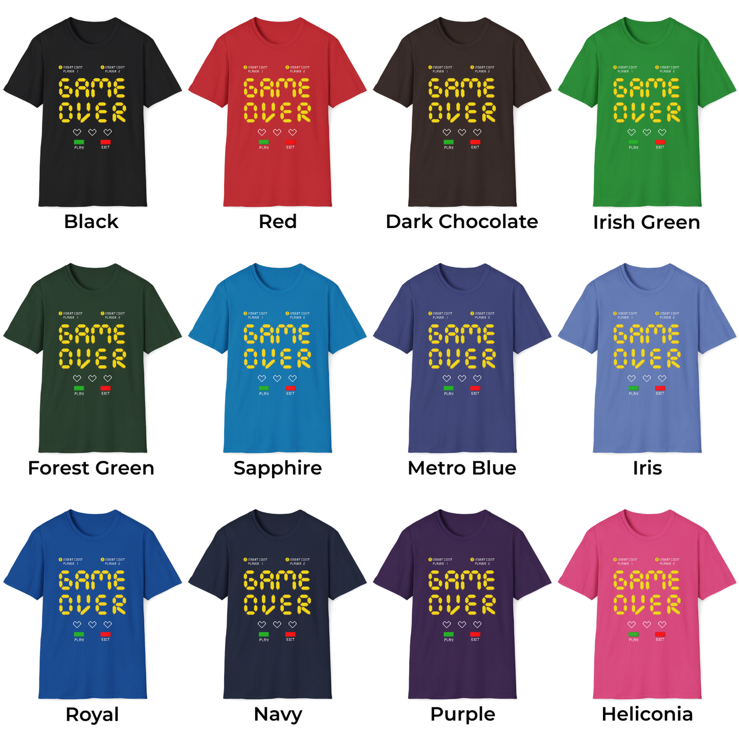 Game Over Unisex T-Shirt