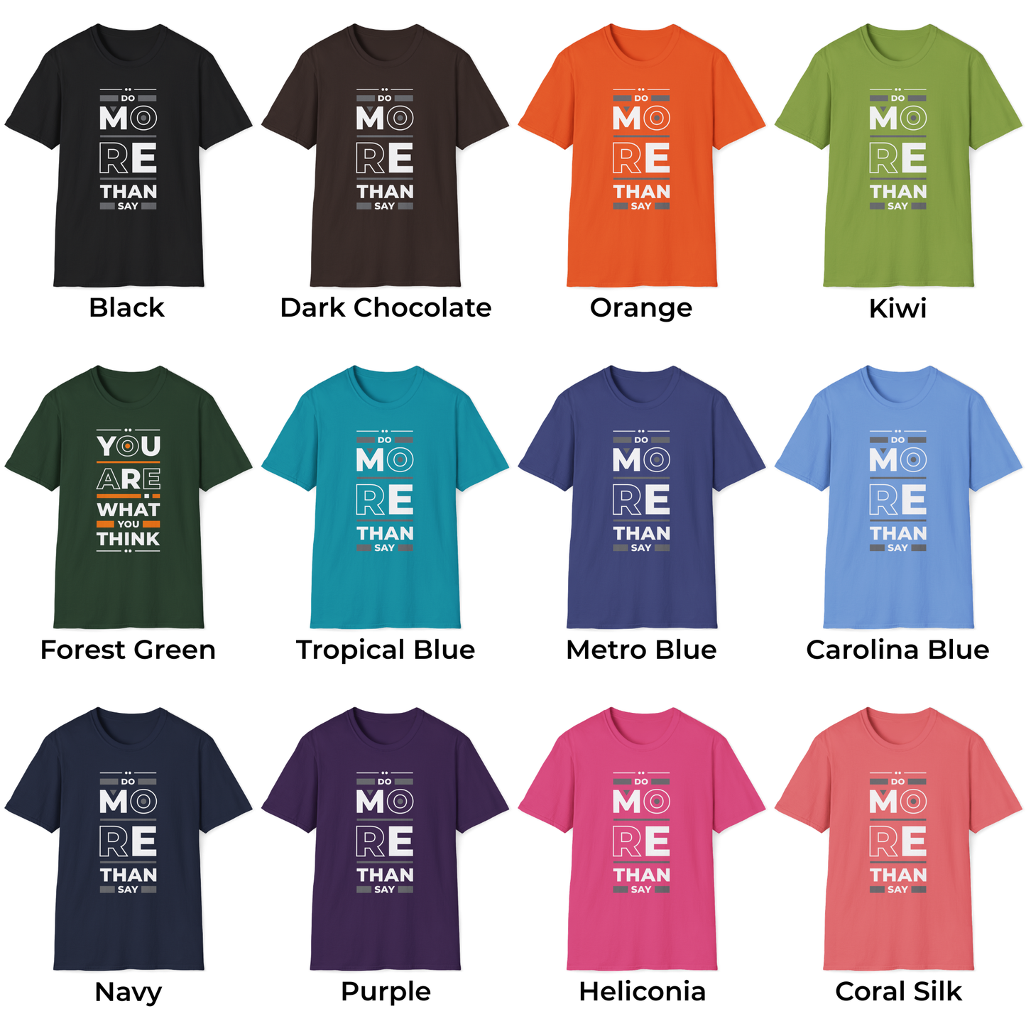 Do More Than Say Unisex T-Shirt