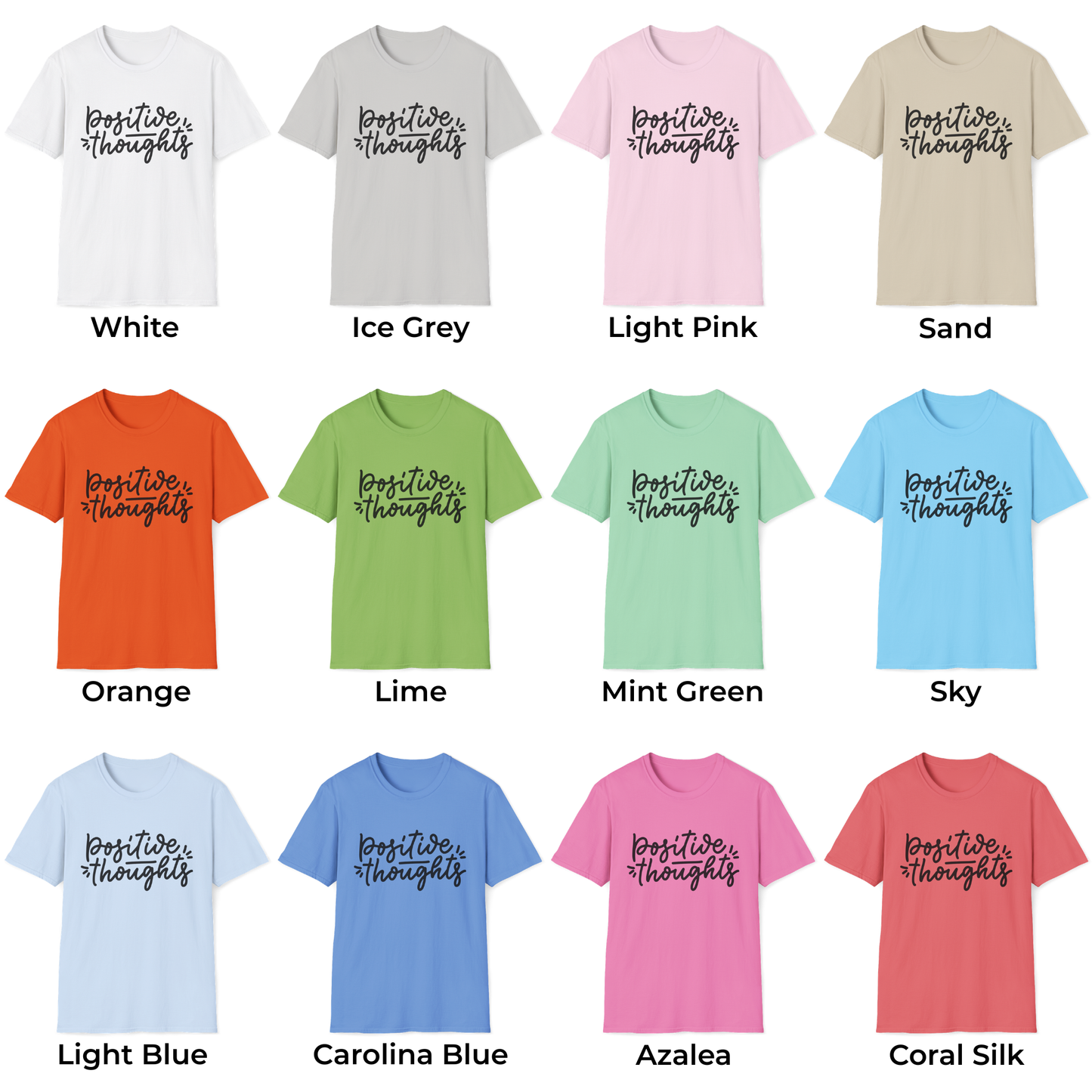 Positive Thoughts Unisex T-Shirt