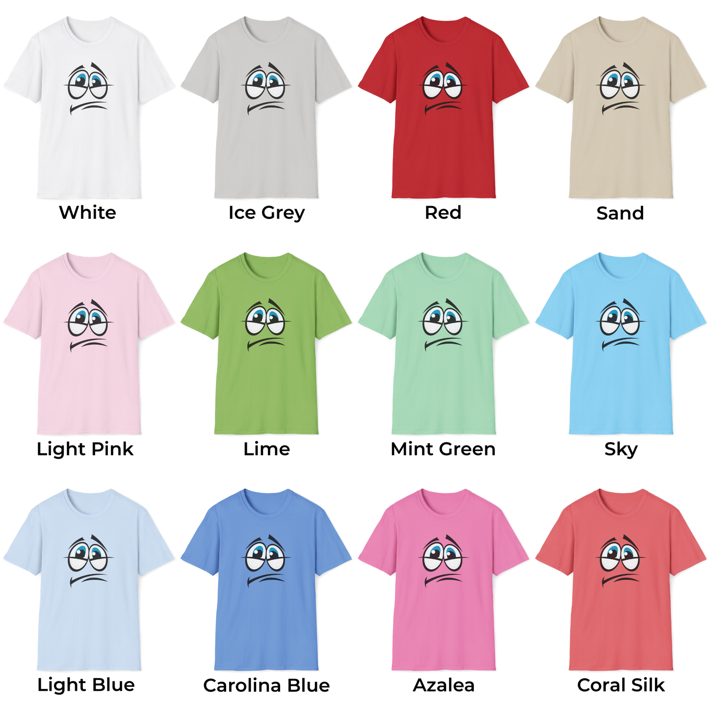 Sad Expressions Unisex T-Shirt