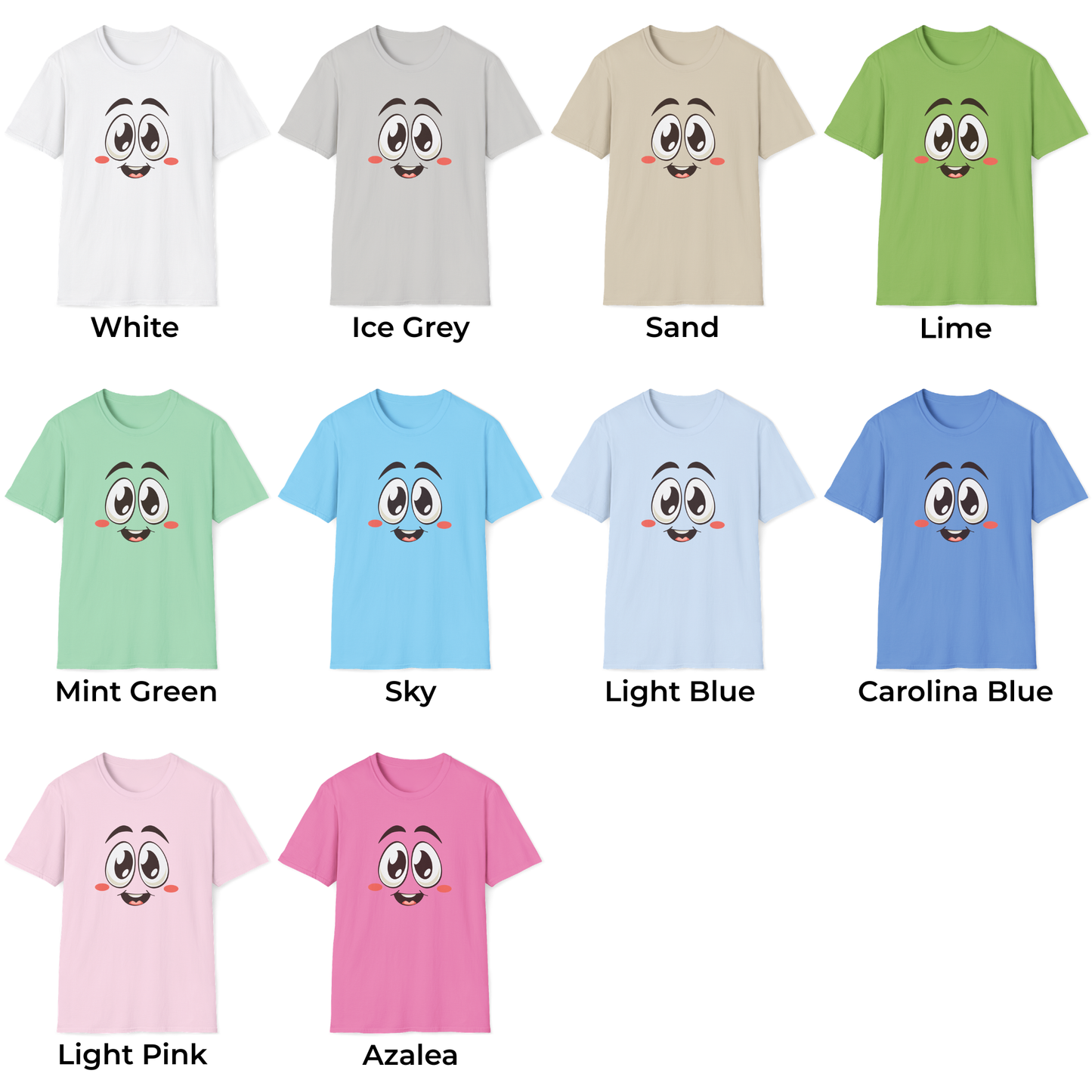 Cute Emoji Unisex T-Shirt