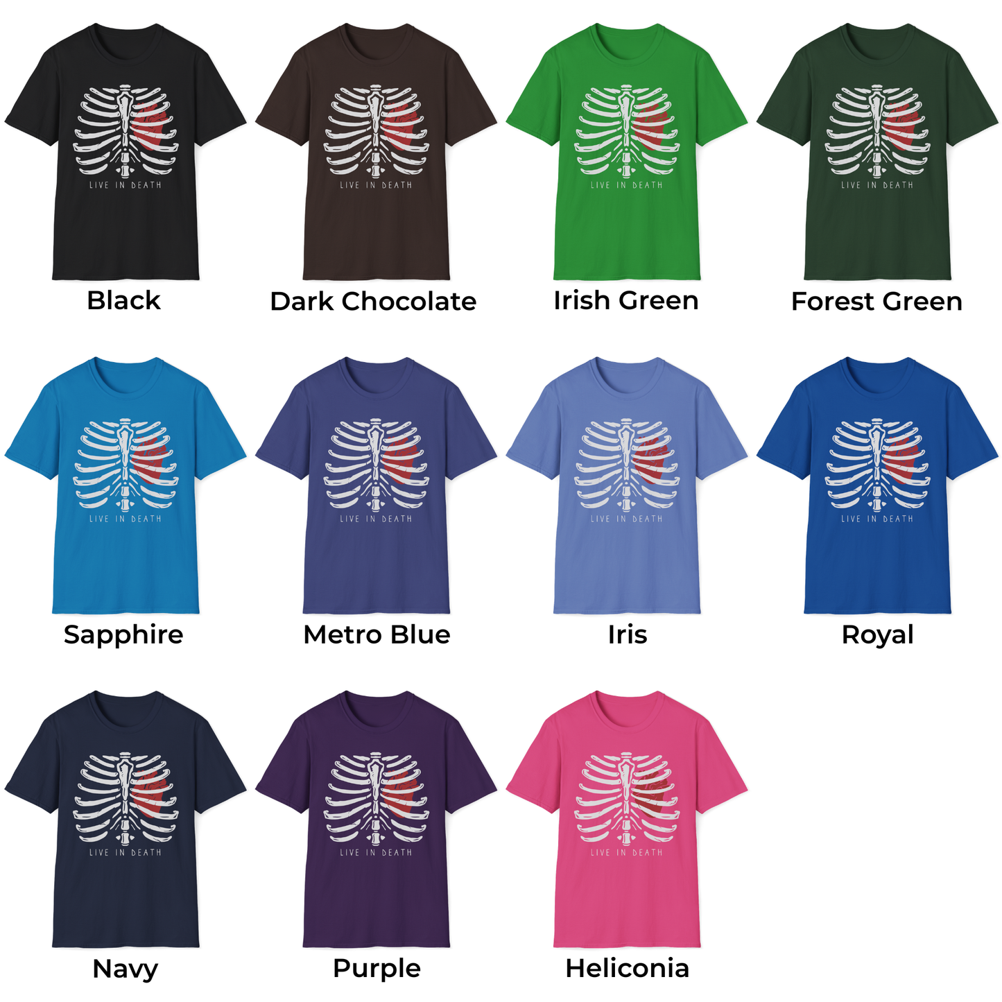 Skeleton Graphic Unisex T-Shirt