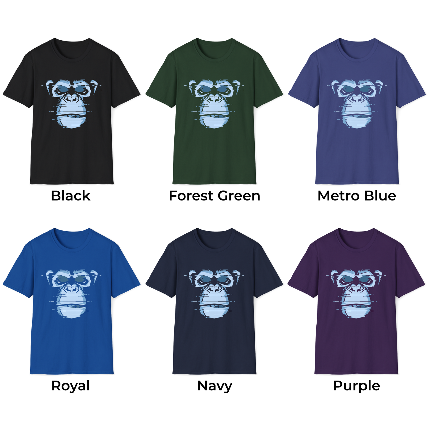 Cool Monkey Graphic Unisex T-Shirt