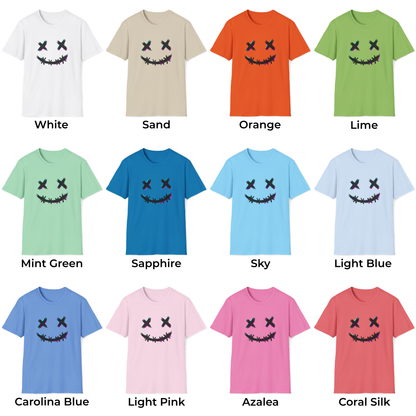 Creepy Smiley Face Unisex T-Shirt