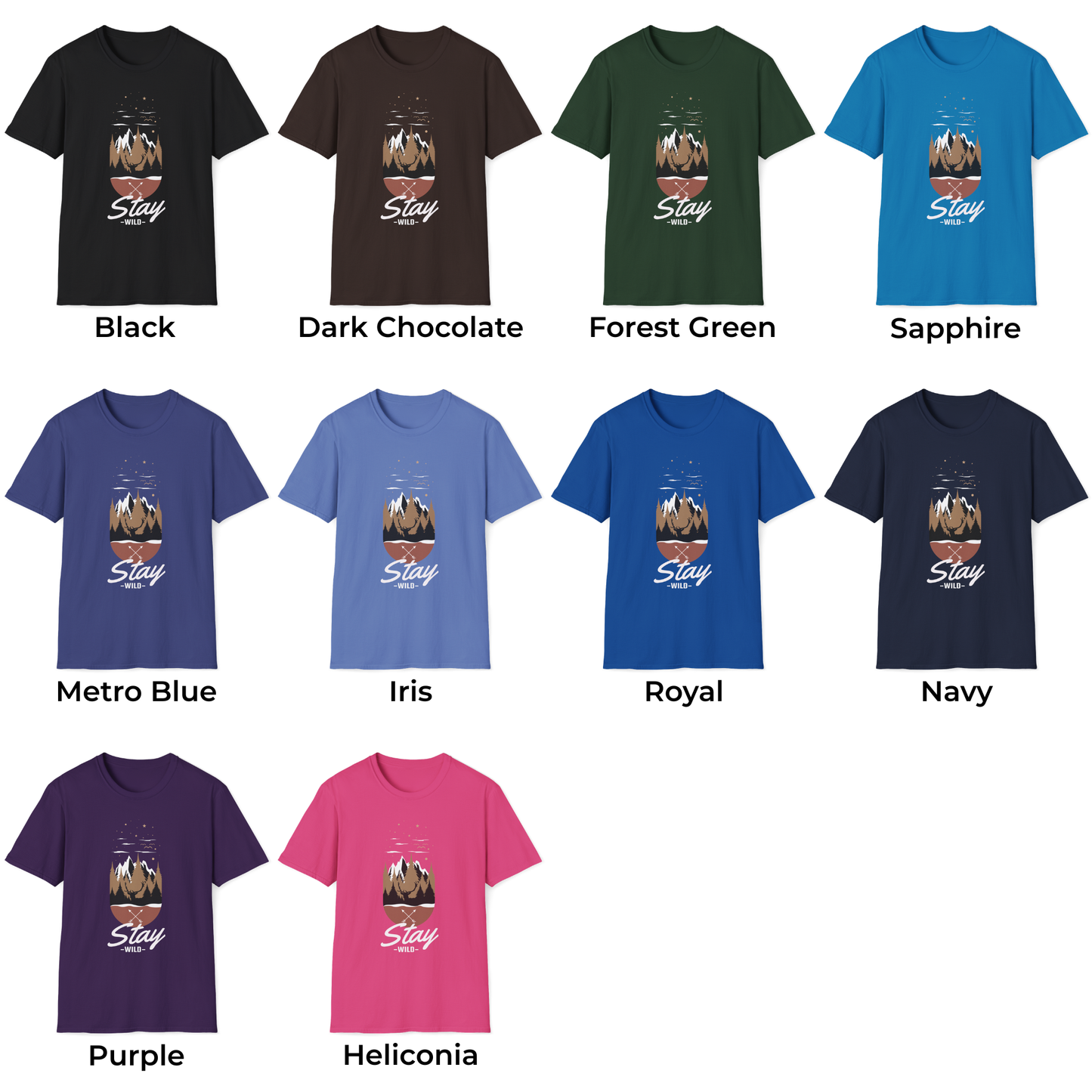 Stay Wild Adventure Unisex T-Shirt